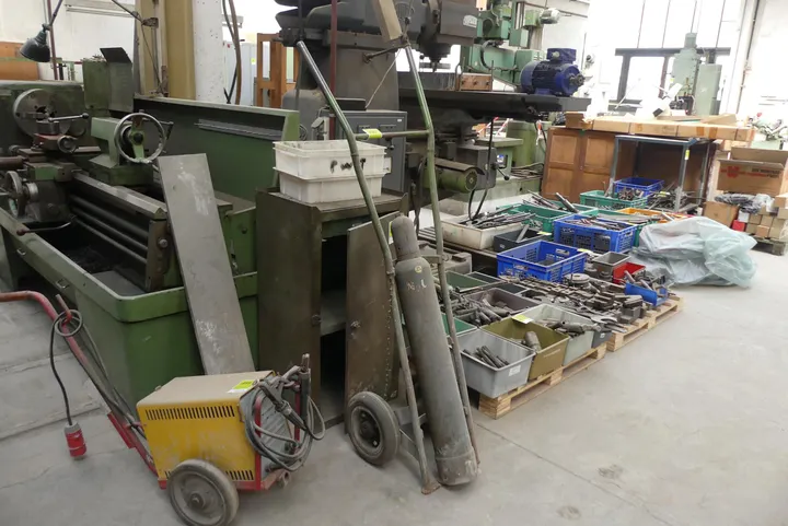 Flaschenwagen, rollbar mit Gasflasche